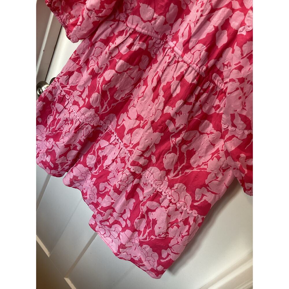 Tuckernuck Hyacinth house Matilda pink floral mini dress size small - Picture 8 of 13